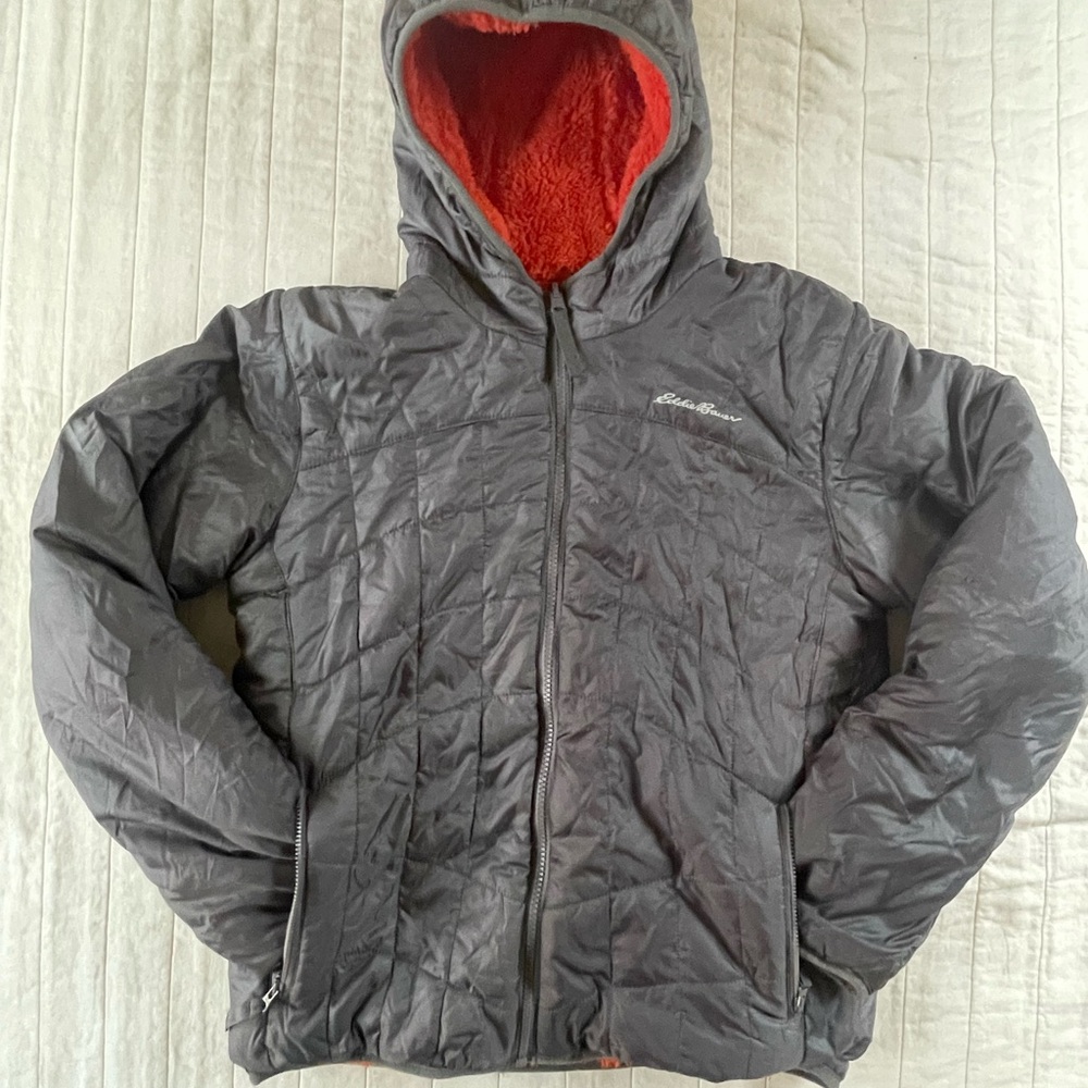 Eddie Bauer Reversible Kid’s Puffer Coat Kids Unisex Large 14/16